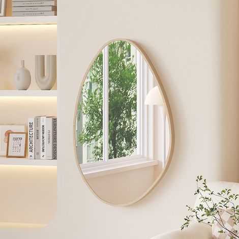Miroir organique 50x1x80 cm naturel