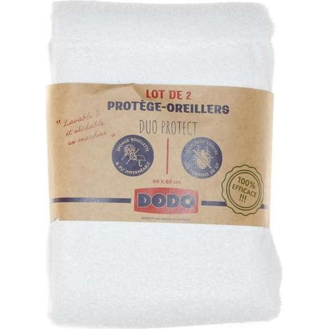Filiyano – oreiller imperméables Vita Dodo – Lot de 2 taies d'oreiller imperméables Vita Dodo Protect blanches (1/2)