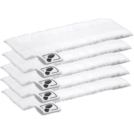 5 pièces Housse en microfibre pour nettoyeur vapeur Karcher EasyFix SC2 SC3 SC4 SC5 (1/5)