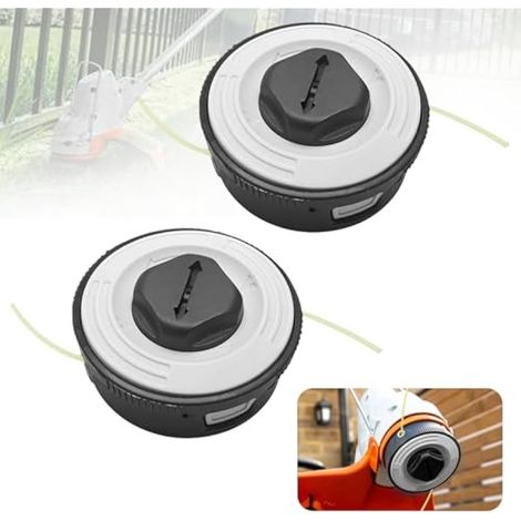 Tête Rechange pour Coupe-Herbe, 2 Pcs Accessoires pour Coupe-Herbe pour Stihl C3-2 Tête Rechange pour Stihl FSA 57 FSE 52 FSA57 FSE52 (1/5)