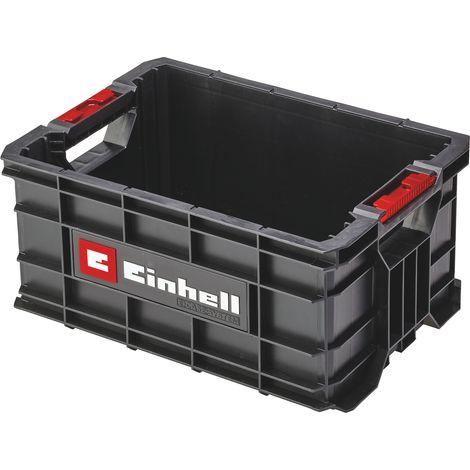 Original Einhell E-Case Werkzeugkiste (max. 90 kg, stapelbar, verriegelbar, kombinierbar mit Einhell E-Case System, Aufbewahrung & Transport von Zubehör und Werkzeug) (1/5)