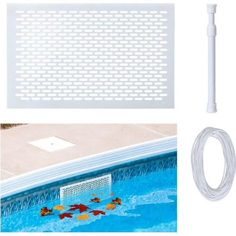 Filet de vidange pour piscine permettant de recueillir feuilles, insectes et débris convient pour une utilisation dans les bassins, fontaines, spas et baignoires.-AquaForge (1/5)