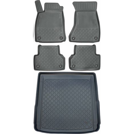 Audi A4 B9 Kombi / Allroad desde noviembre de 2015. Juego de alfombrillas para coche y maletero.