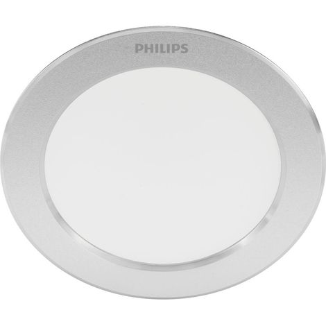 Philips - Functional Diamond Cut DL251 Spot encastré rond, LED, argent, 8x5x9 (1/5)