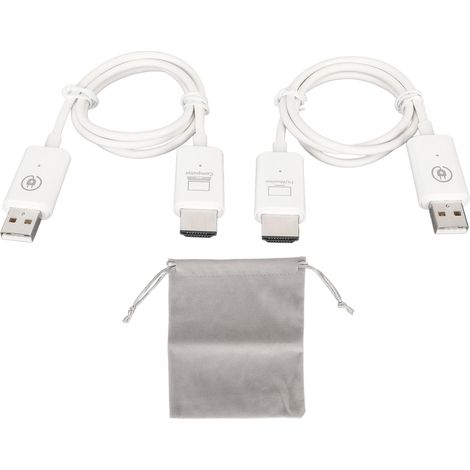 Émetteur Récepteur Sans Fil 1080P, Kit d'Extension HD jusqu'à 50m pour Réunions, Jeux et Projection (1/5)