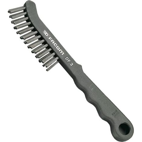 Facom – Brosse métallique pour nettoyage étriers de frein voiture – Dimensions 225 x 45 x 15 mm – Poids 65 g – Pour usage professionnel