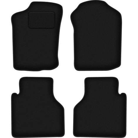 Tapis de sol en velours noir pour : Citroën BX Berline/Break (1982-1994)