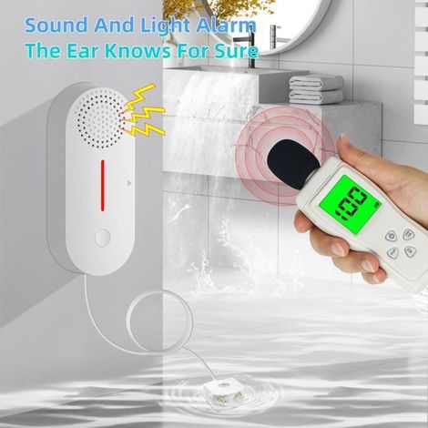 HOXILEELEODétecteur d'eau - MOMOTOU - Intelligent WLAN - Alarme 100 dB - Surveillance à distance - 3 PCS (1/4)
