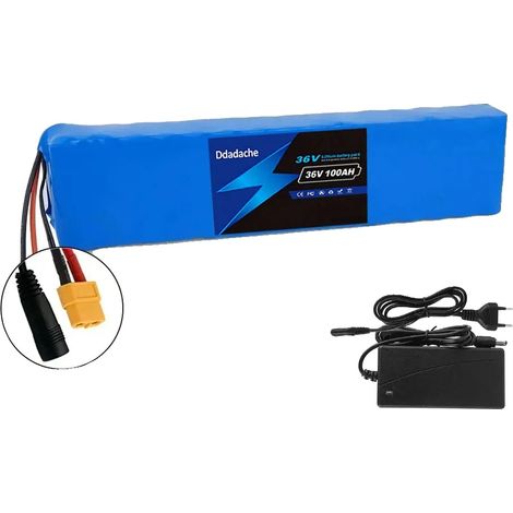 Batterie, capacité 100Ah, compatibilité 36V, XT60-DC (1/2)