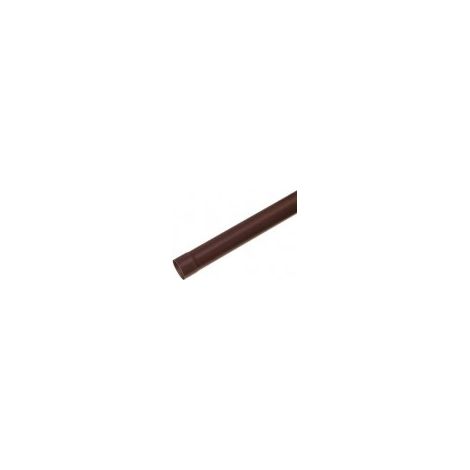 TUBO PLUVIALE PVC D80 M1 MARRONE