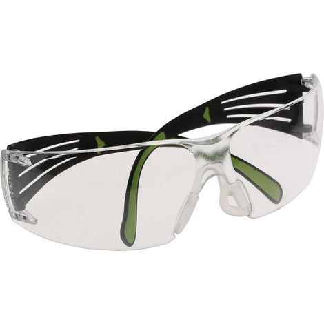 Lunettes de protection 3M SecureFit 400 Incolore Polycarbonate (PC) antibuée, Résistant aux rayures, protection UV 400 ( Prix pour 1 )