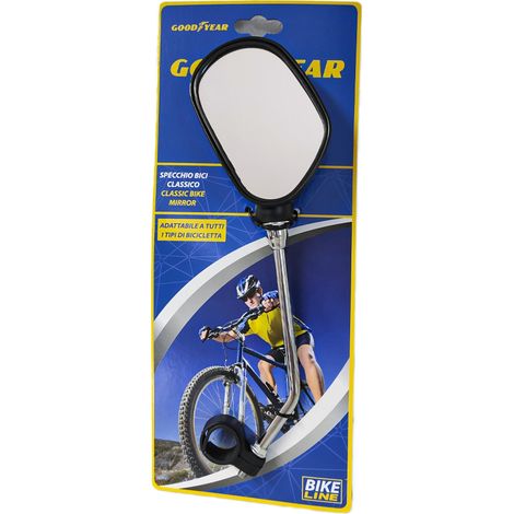 Specchio per bicicletta universale, regolabile, per uomo donna e bambini (1/2)