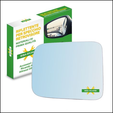 Vetro specchio retrovisore lato guidatore compatibile per nissan navara 1999-200