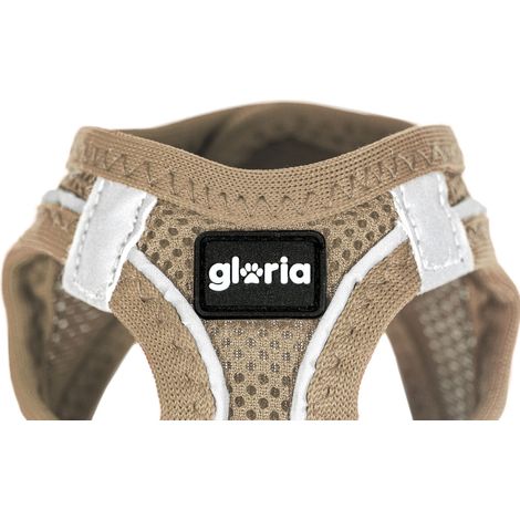 Imbracatura per Cani Gloria 45-47 cm Beige L 32,8-35,4 cm (1/5)