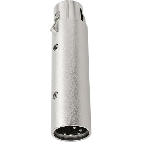 1 connecteur XLR 5 broches XLR vers 3 broches XLR DMX convertisseur adaptateur femelle vers mâle pour microphone, scène, variateur de lumière, console DMX (1/5)