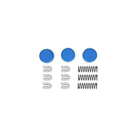 Accessoires de Tête de Coupe T35 pour Débroussailleuse - 3 Ensembles Complets Incluant Couvercles, Ressorts et Clips - (1/5)