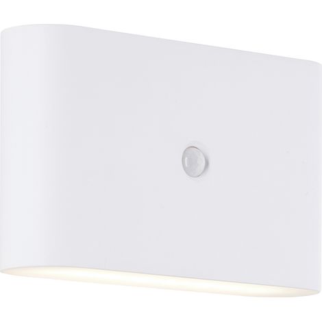 Brilliant Xino G80605/05 LED-Außenwandleuchte mit Bewegungsmelder  LED LED fest eingebaut 34 W Weiß
