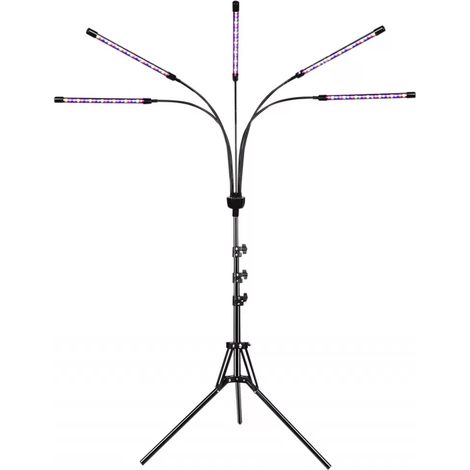 Panneau lumineux LED de croissance pour plantes d'intérieur - Lampe horticole à spectre complet pour usage domestique et professionnel (1/5)