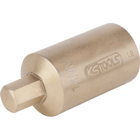 KS Tools - Douille tournevis 6 pans, courte BRONZEplus 19mm, 90mm - 963.1057