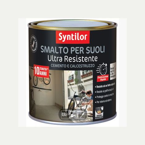 SMALTO PER SUOLI ULTRA RESISTENTE 0,5L CEMENTO-MATTONI