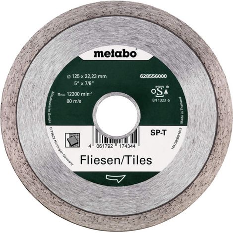 Metabo 628556000 Diamond Cutting Disc 125x22.23mm