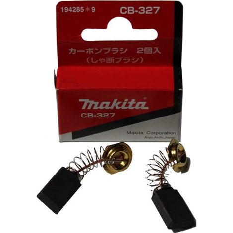 Makita 194285-9 MAKITA 194285-9 Spazzola di carbone di ricambio CB 327 / CB 304 / CB 323 - Nero (2 pezzi)
