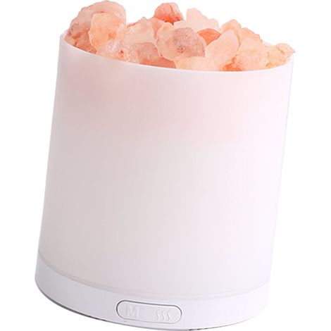 Diffuseur de sel USB de bureau automatique avec 7 couleurs de lumière, diffuseur d'aromathérapie et humidificateur pour chambre et salon (1/5)
