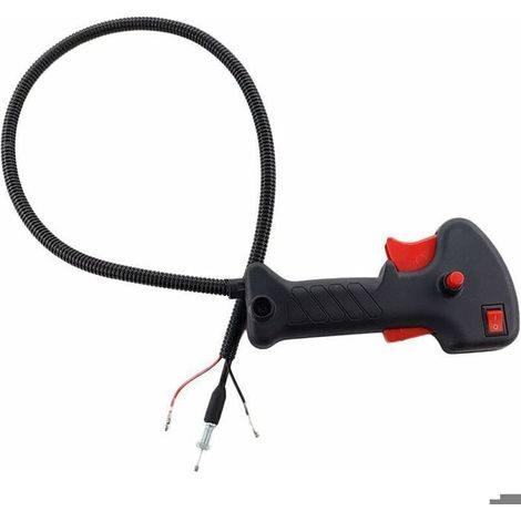 Reemo Poignée d'accélérateur pour débroussailleuse Dolmar MS27U, Matrix BMS 900-4, Demon RQ580 (1/4)