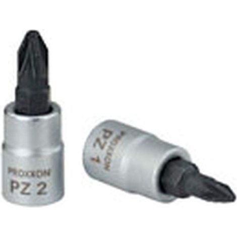 Inserto Pozidriv PZ2 1/4 per Cacciavite Proxxon