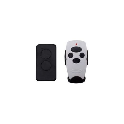Télécommande d'ouvre-Porte de Garage - Télécommande sans Fil Longue portée Télécommande Universelle Stable avec Conception de Boutons Multifonctions pour Porte de Garage, Portail, sécurité 2PCS (1/4)