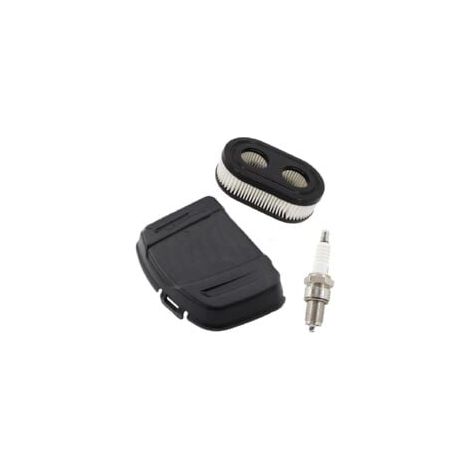 Couvercle de filtre à air avec filtre à air (2 types de couvercles pour ce modèle, il a 2 clips) pour tondeuse Briggs & Stratton 650EXI 675EXI 675IS Remplace 594575, 798452 (1/5)