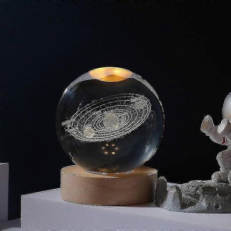 Veilleuse boule de cristal - Cadeau d'anniversaire (1/2)