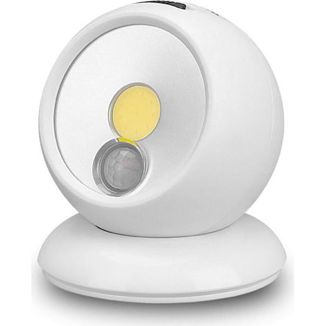Veilleuse Rotative à 360 °, Lumière D'induction De Corps Humain De Type Batterie Magnétique, Veilleuse De Couloir à Induction Automatique