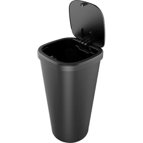 Centre de contrôle automatique des poubelles, poubelle de voiture-16.3X8.6cm-Black (1/3)