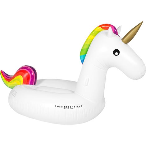 Swim Essentials Matelas Piscine Licorne Blanc 150 cm (1/3)