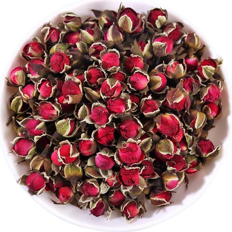 Capullos de rosa dorados para velas 50 g