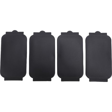 4 capuchons de rails de plateau de camion FL3Z99290D90AB, bouchons de rails de plateau en plastique, couvercles de poches de piquet de rechange pour F-250 F-350 2017-2024 (1/5)