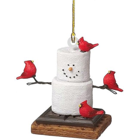 Stück Acryl-Schneemann-Hängeornamente, Weihnachts-DIY-Schneemann-Anhänger, Weihnachtsfeier-Dekorationsgeschenke (5-e-0) (1/5)