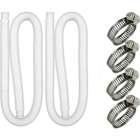 2 Pcs Tuyau de Rechange pour Piscine Hors Sol Tuyau de Piscine pour Piscines pour Piscine Hors Terre Tuyau de Remplacement de Pompe de Filtre de Piscine (1/5)