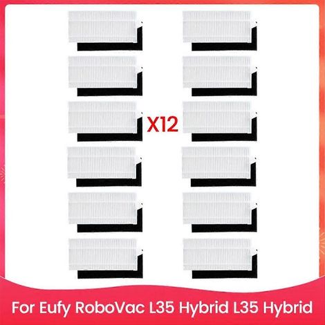 Filtre HEPA et éponge pour aspirateur robot Eufy RoboVac L35 Hybrid - Accessoires (1/5)
