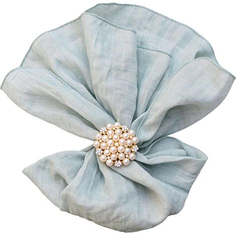 Serviettes de table lavables style ferme pour mariage et baby shower