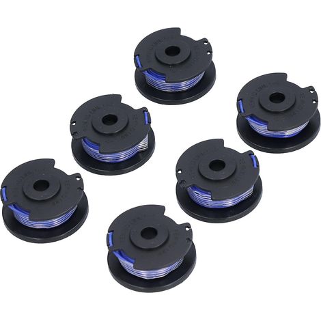 Bobine de fil de rechange pour coupe-bordures sans fil Ryobi 18/24/40 V (6 pièces) (1/5)
