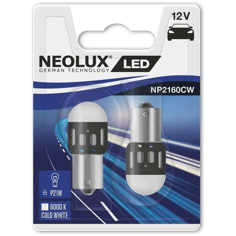 Voyant de signalisation LED Neolux P21W NP2160CW-02B BA15s Puissance: 1.2 W N/A (1/2)