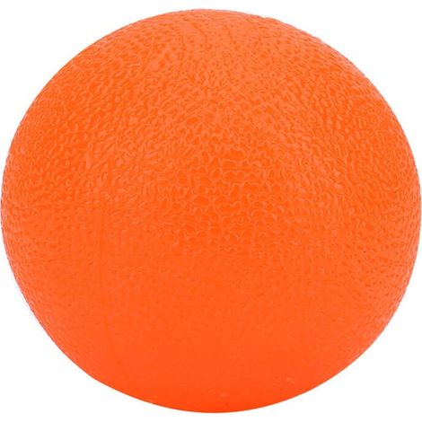 Ballons d'exercice pour les mains Silicone Squeeze Stress Ball Massage Therapy Grip Ball pour la force des doigts de la main Exercice Stress Relief(Orange)