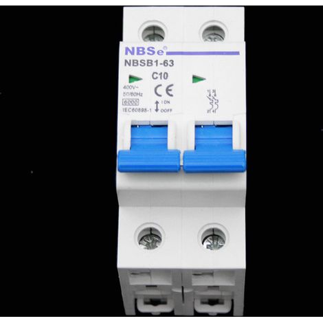 Interruptor automático haba-bv doppelsicherungsautomat 10A doble