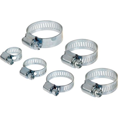 Kit fascette stringitubo in acciaio, 26 pz