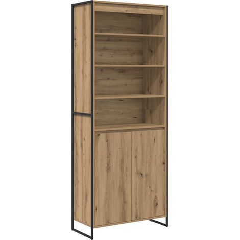 Maison Exclusive - Gabinetes Altos Roble Artesanal 79 x 36 x 200