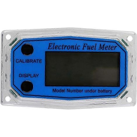 Compteur de carburant, débitmètre de fioul, compteur d'essence/kérosène, écran LCD (1/5)