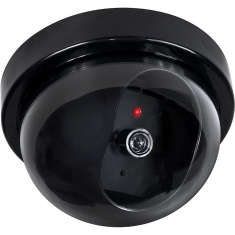 AG34 Attrappe einer Überwachungskamera, Dome-Kamera, blinkende LED-Überwachung (1/5)