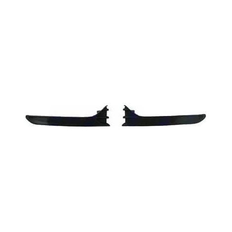 Moulures de pare-choc avant noires Renault Clio 4 phase 2 2016-2019